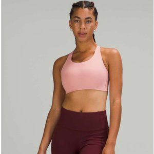 Lululemon Energy Bra High Support 34C Pink Like New